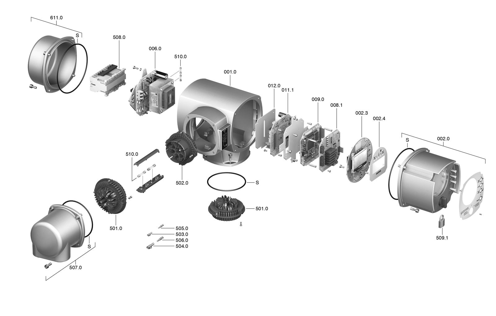 AUMA AM AC Actuator Control Unit Spare Parts ProActuator