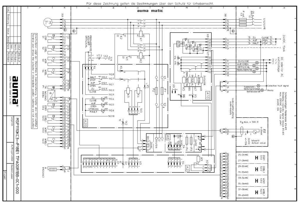 How to Wire AUMA Actuators – Diagram – ProActuator